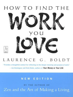 cover image of How to Find the Work You Love